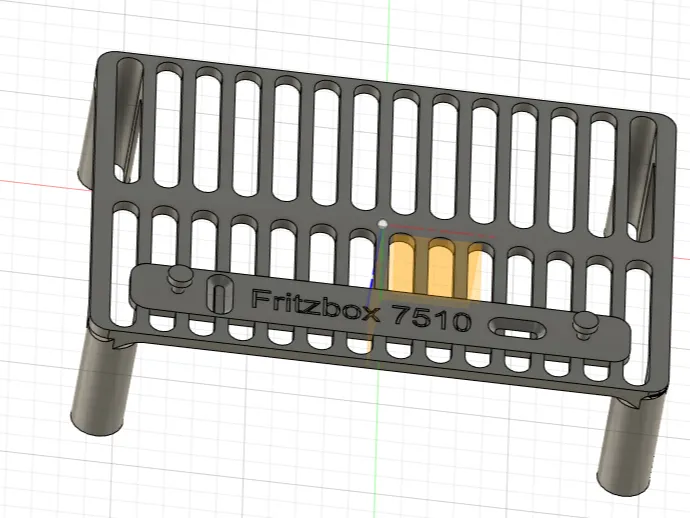 Router/Fritzbox Shelf Fritz box 7510 Wallholder
