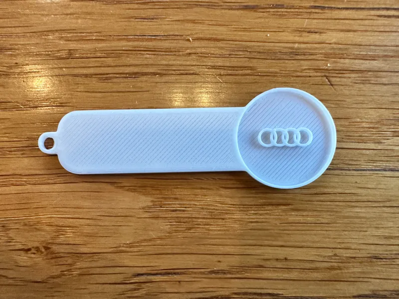 Audi coin insert