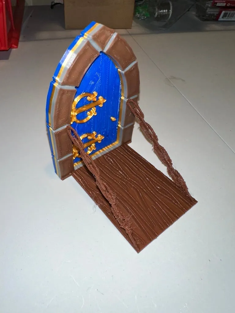 Fairy Door with Draw Bridge