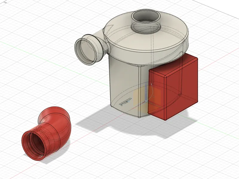 CPAP Blower system for 3D printer