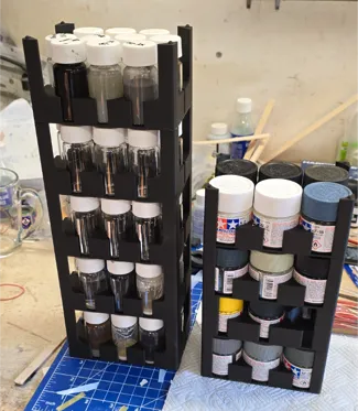 Stackable Model Paint Organiser