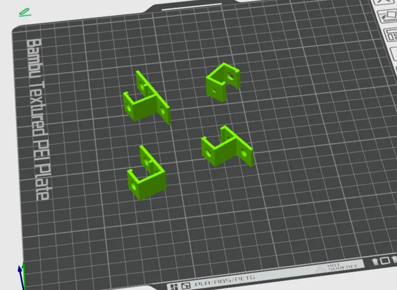 RGB Mounting Clips