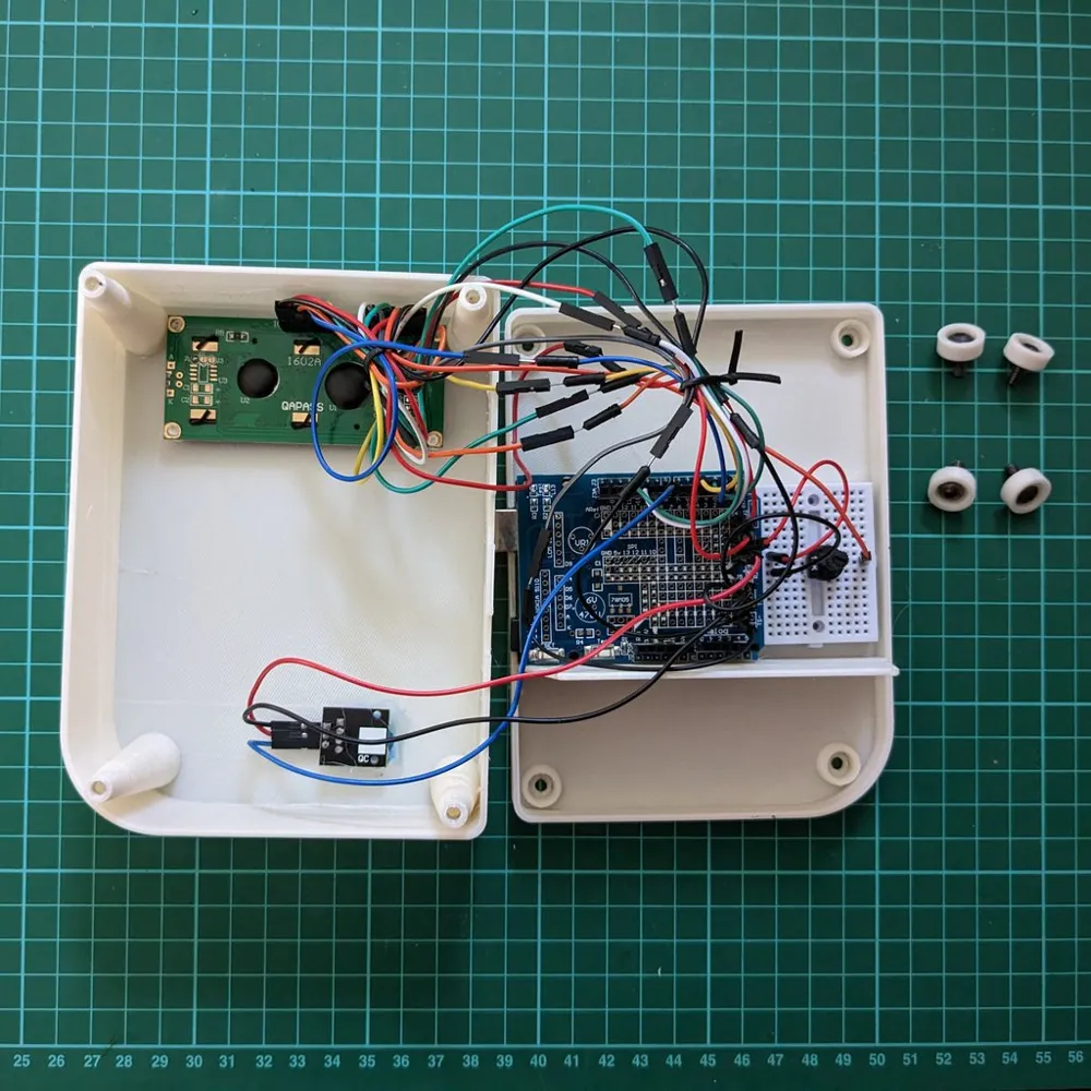 Carcasa para sensor de temperatura y humedad Arduino (DHT11) por ...