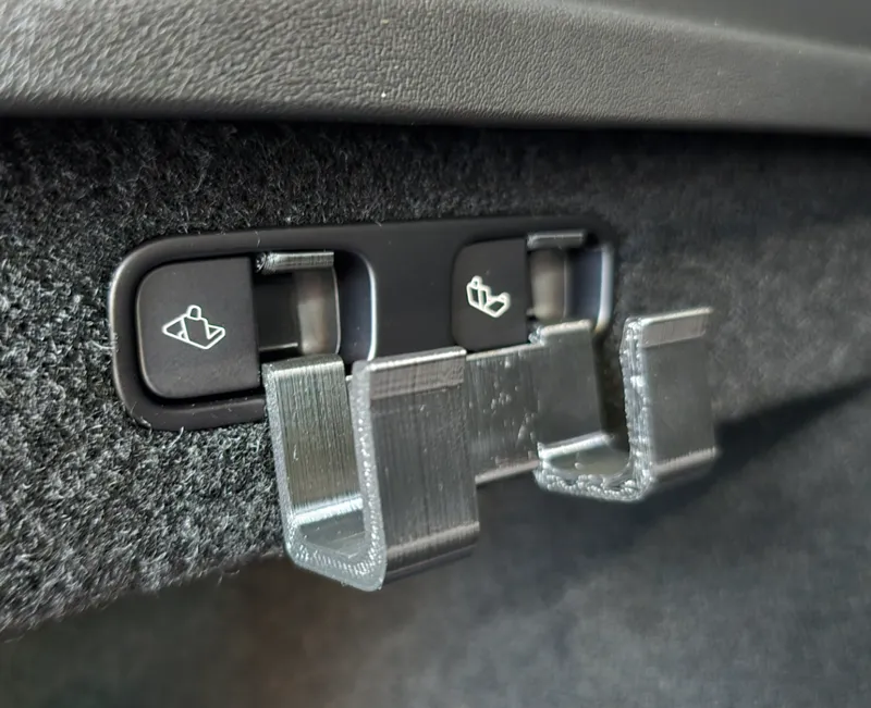 Tesla Model Y trunk hooks