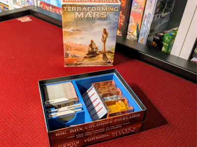 Terraforming Mars Ares Expedition Game Box Insert