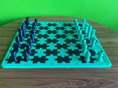 Simple Chess Pieces (BOARD NOT INCLUDED)