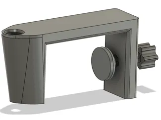 Boom Arm Light / Mic Clamp for Vertical Surfaces