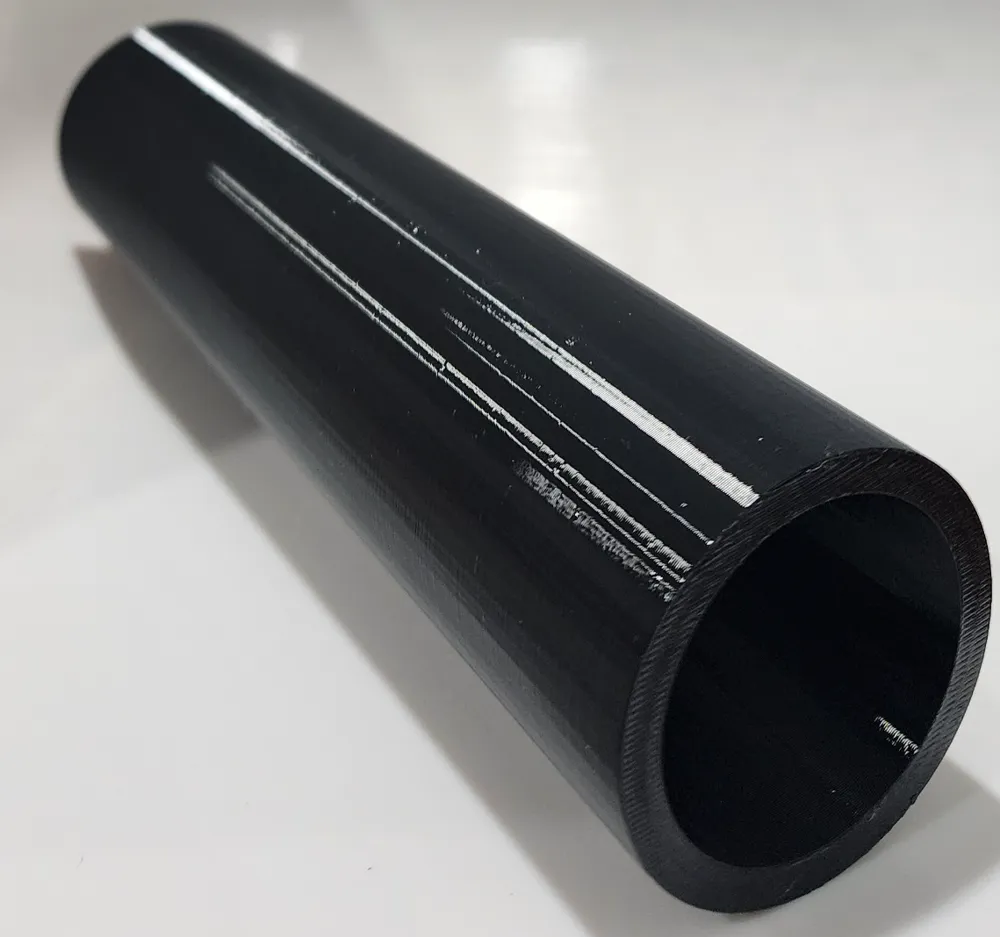 Tube En Fibre De Carbone 3K - Dimensions 44mm Extérieur, 42mm Intérieur, 1000mm De Long - Pour Ailes, Drones, Prototypes