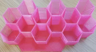 honey comb desk organizer