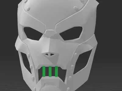 Dr.Doom Fortnite Mask
