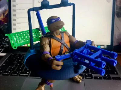 TMNT Sewer Party Tube for Super7 Ultimates