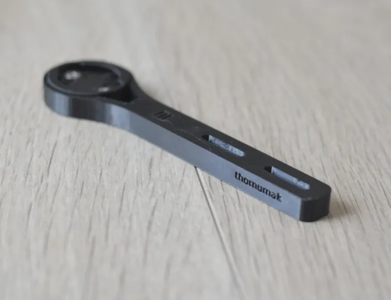 Integrated handlebar mount for Garmin & GoPro 