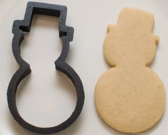 Christmas snowman Cookie Cutter