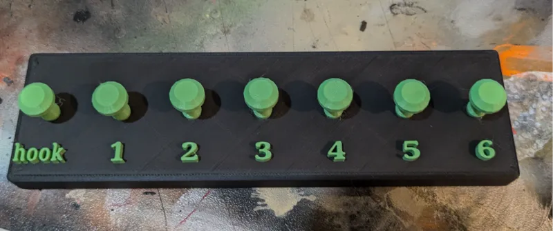 fishing jig line measure