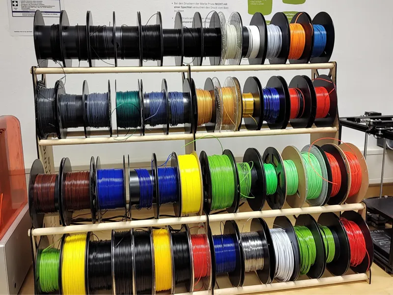 Double RepRack - DIY Filament Storage x4