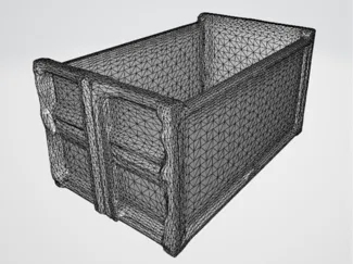 Mini shipping container box
