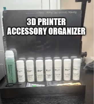 Bambu Lab 3D Printer Accessories Organizer