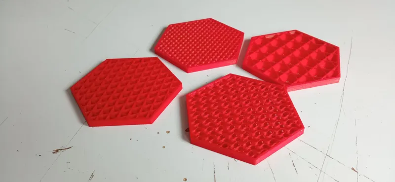 Hexagon for coaster
