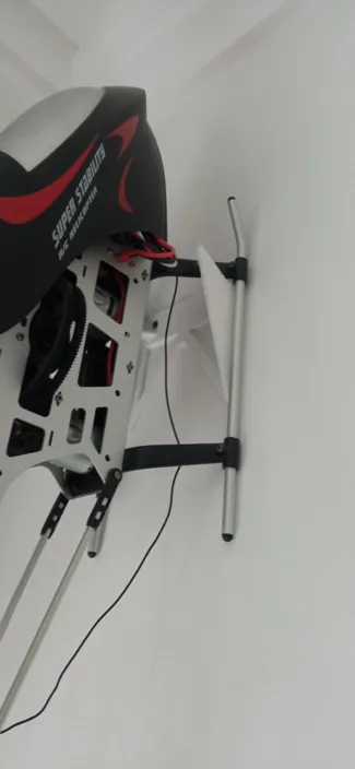 Wall mount for RC helicopter