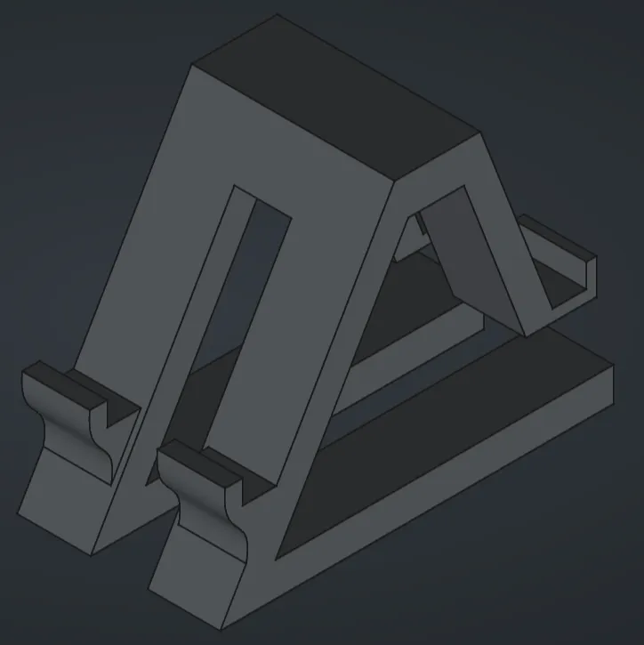 Phone stand for 2 smartphone