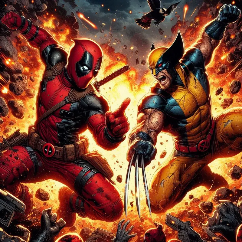 deadpool vs wolverine 