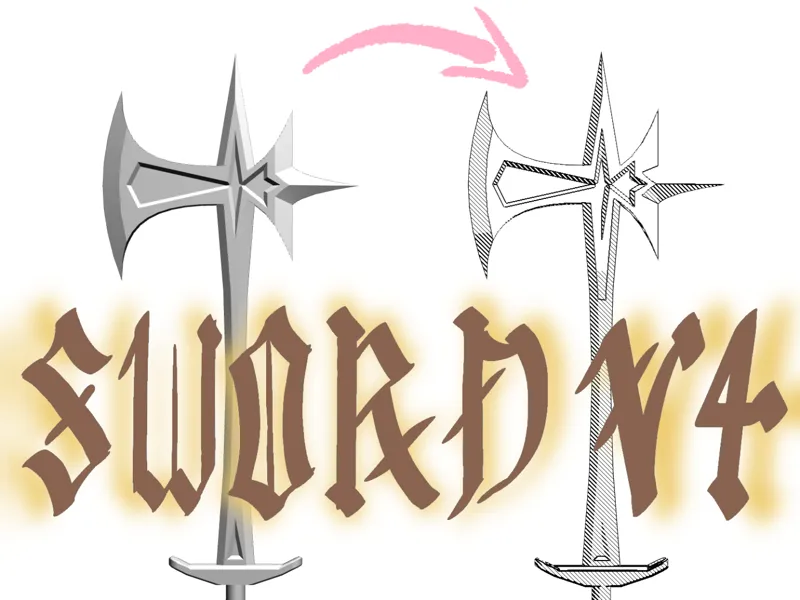 SWORD (AXE) V FOUR