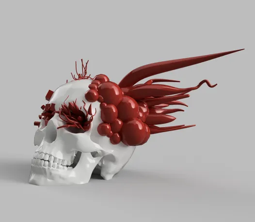Creepy Skull
