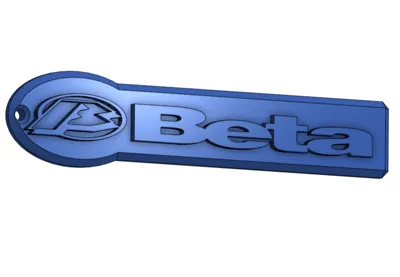 Beta Motorcycles Keychain