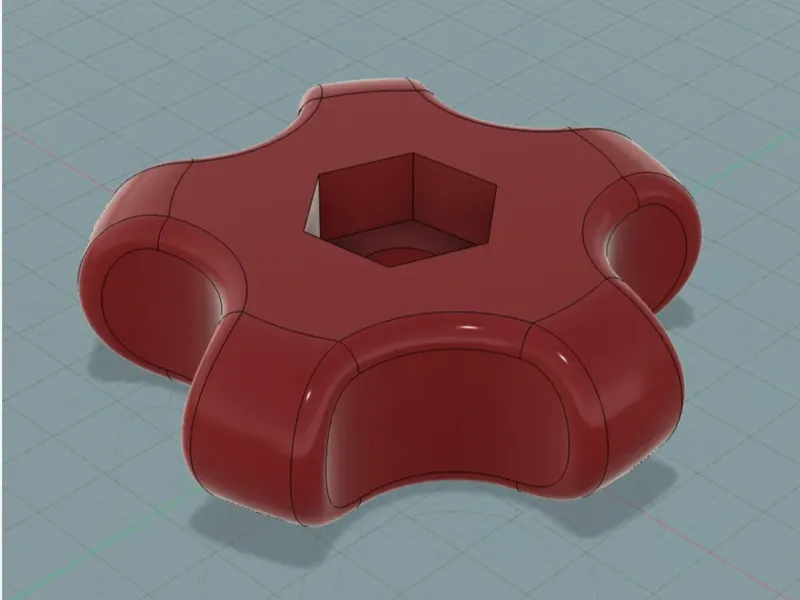 5 Star Knob (or Segment)