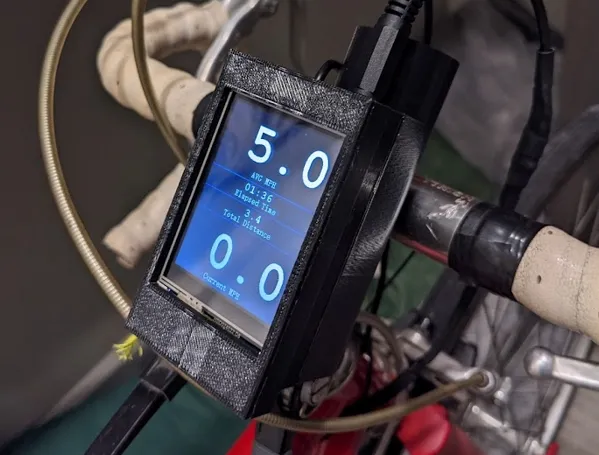 Arduino Bike Computer (speedometer + odometer)