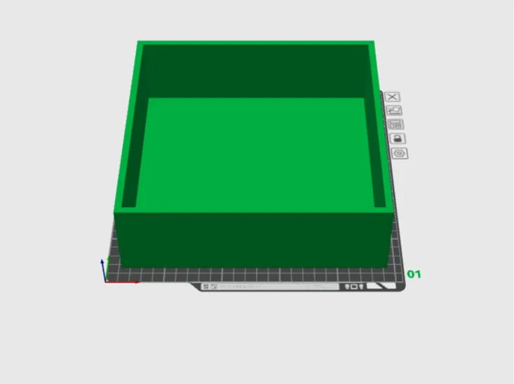 large stackable box 