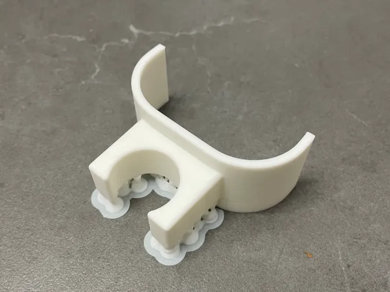 适配60x40圆扁管的喷枪支架