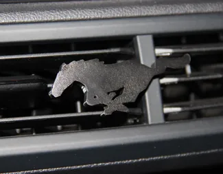 Mustang Logo clip for car air vent