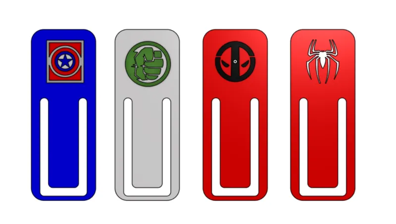 MARVEL BOOKMARK