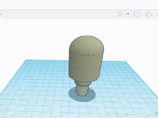 Bumper plug for car (originally for smart car)