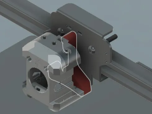 Adaptor for Creality CR10v2 v3 for Dragon Burner