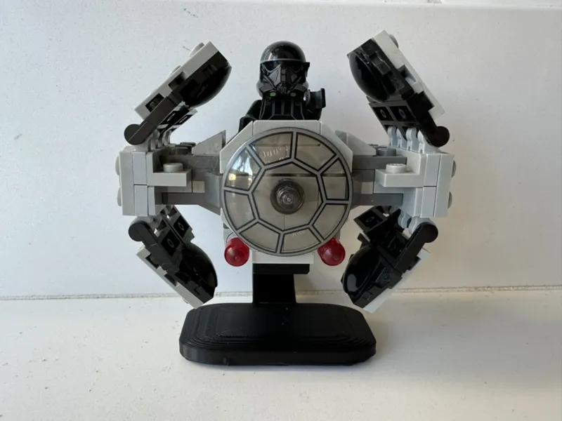 Tie Advanced Prototype microfighter stand