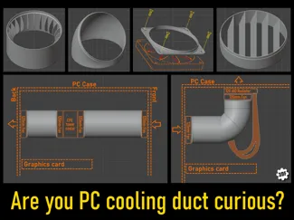 PC Cooling Duct System