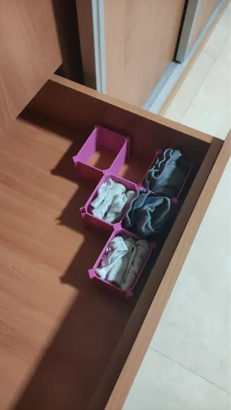 sock storage blocks - Organizadores de cajón ropa