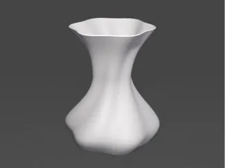 Vase "One" simple and smooth