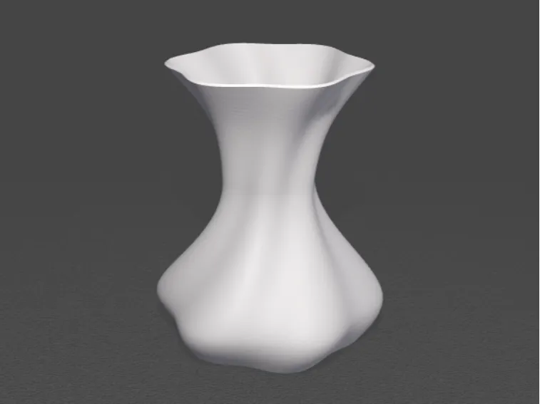 Vase "One" simple and smooth