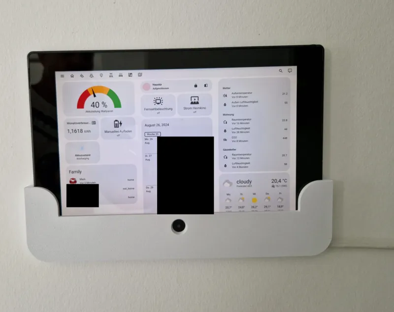 Home Assistant Wallpanel for SONY Xperia Z2 Tablet