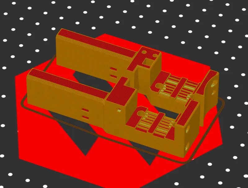 Mantis MGN12 Goliath Hotend Hextrudort & Beacon3D