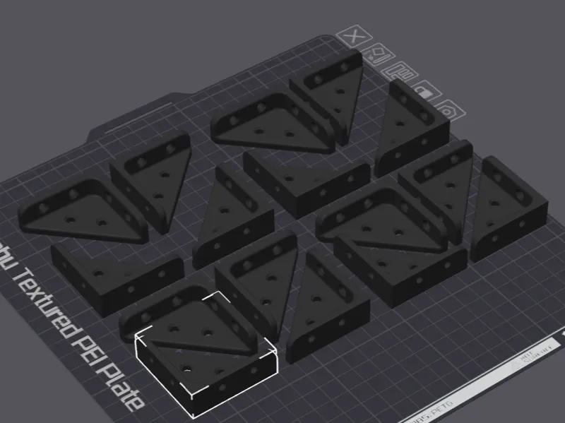 Right Angle Bracket Two Screw