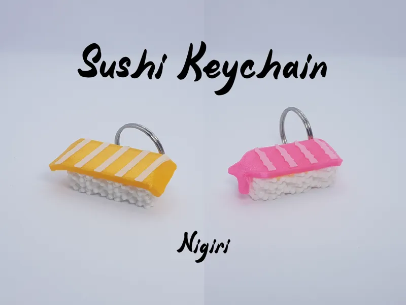 Sushi keychain - Nigiri