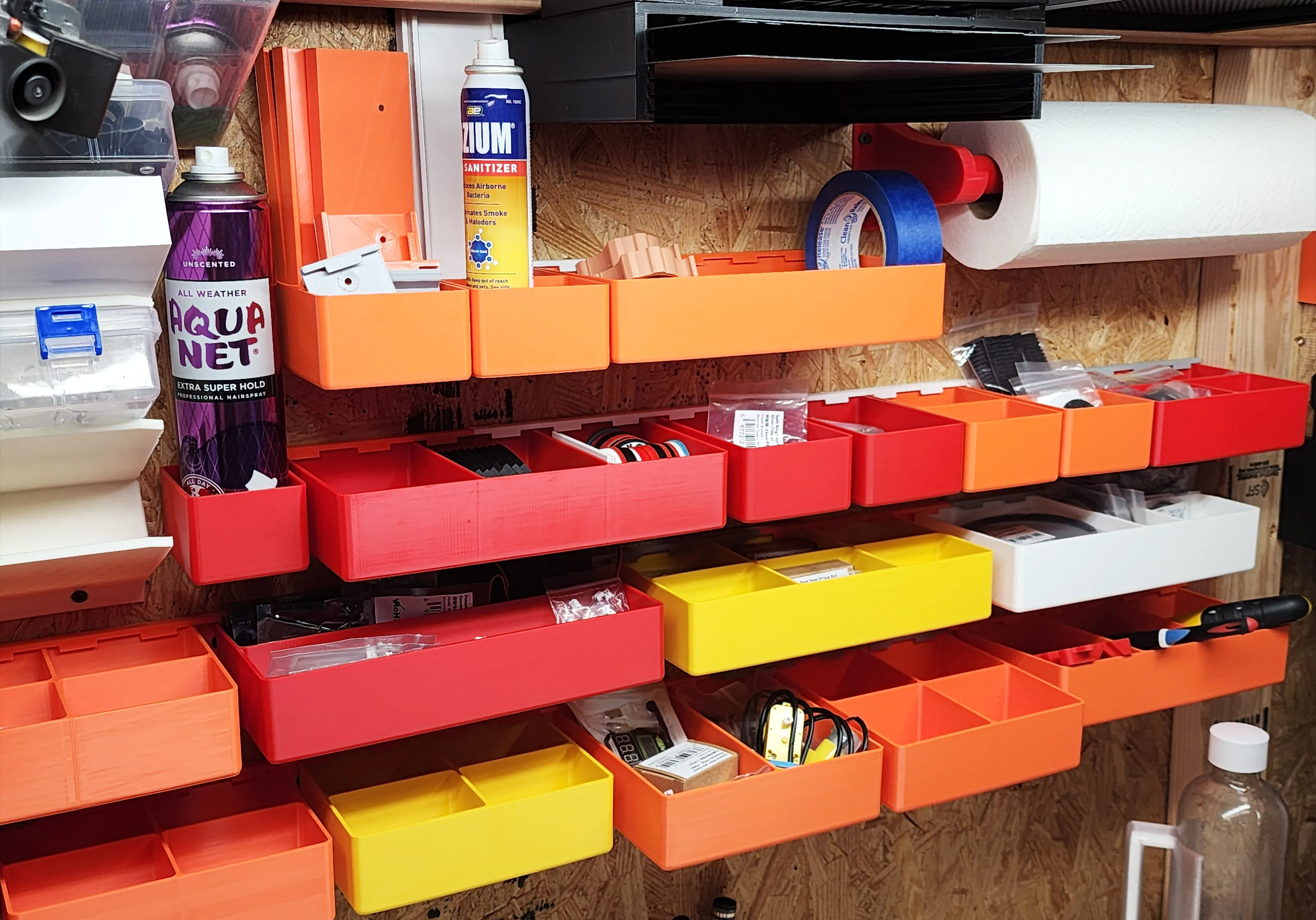 Nice Rack - Modular Wall Storage - 50mm Deep Cups by Triple G Workshop ...
