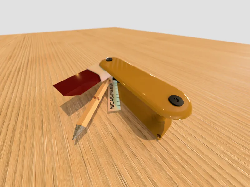 School Multitool keychain