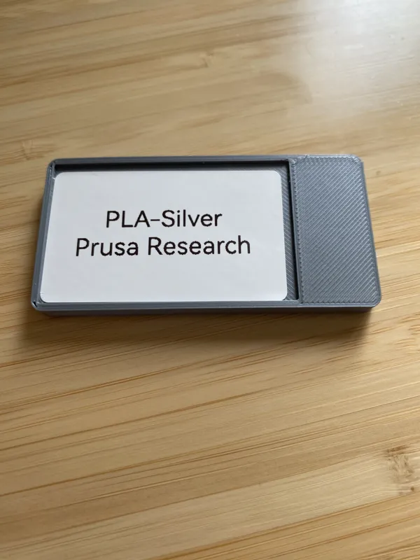 Filament Sample with Label
