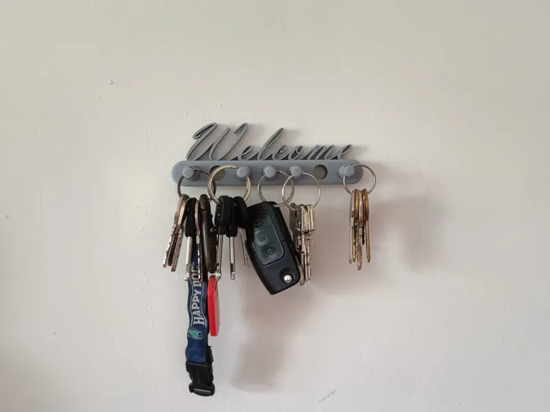 House Keys Hanger "Welcome"