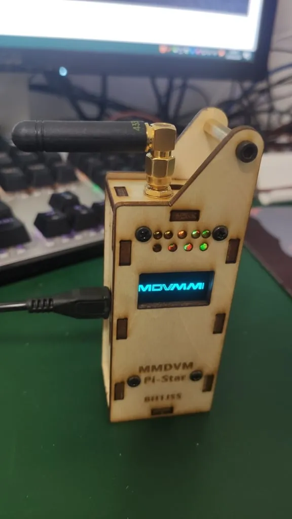 Laser Cutting Pi-star MMDVM Case